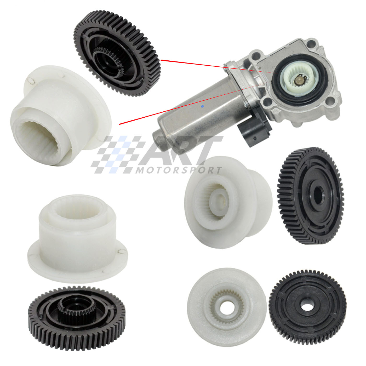 Servo motor actuador caja de cambios transfer para Bmw X3 X5 X6 E53 E70